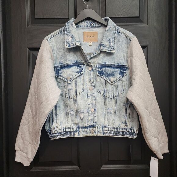 Blank NYC Denim Jacket in Piece of Me - Picture 6 of 16